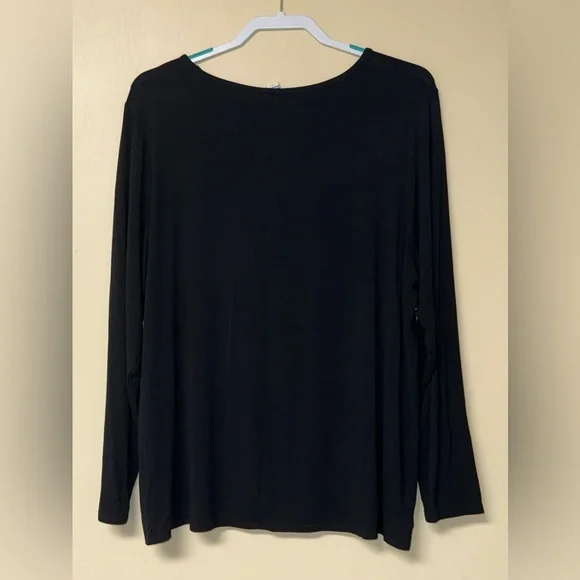 Old Navy Black Long-Sleeve Shirt - Picture 2 of 4